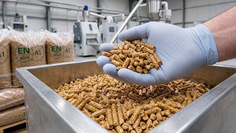 Holzpellets ENplus A1 für automatische Heizsysteme und Großabnehmer